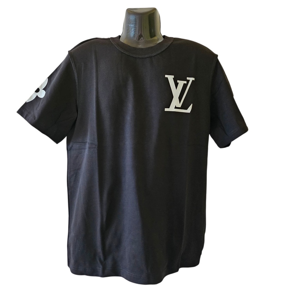 Louis Vuitton Black Short Sleeve Tee